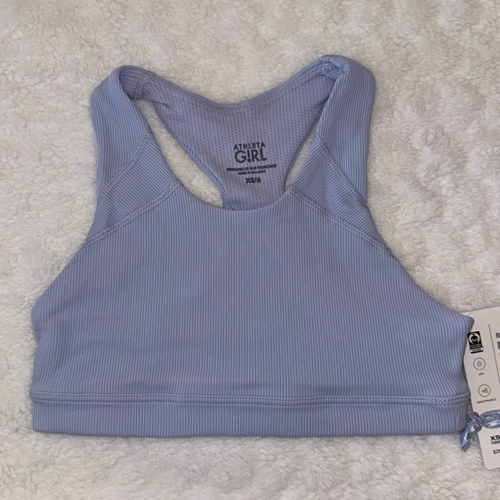 Athleta Girls Ribbed Bra XS/6